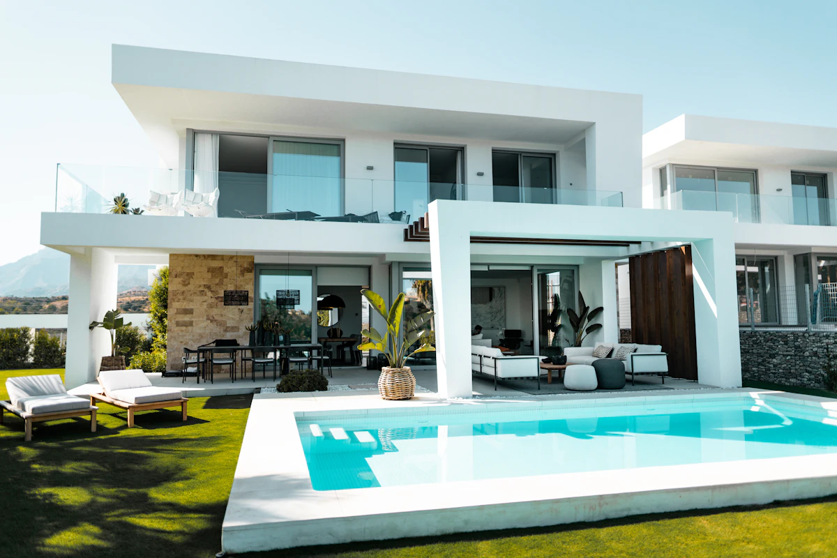 Modern home exterior
