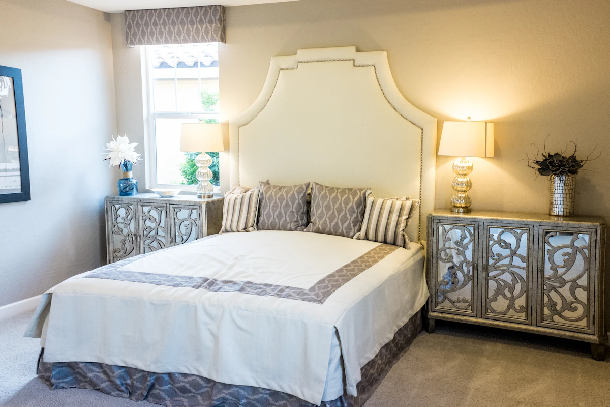 Comfortable master bedroom